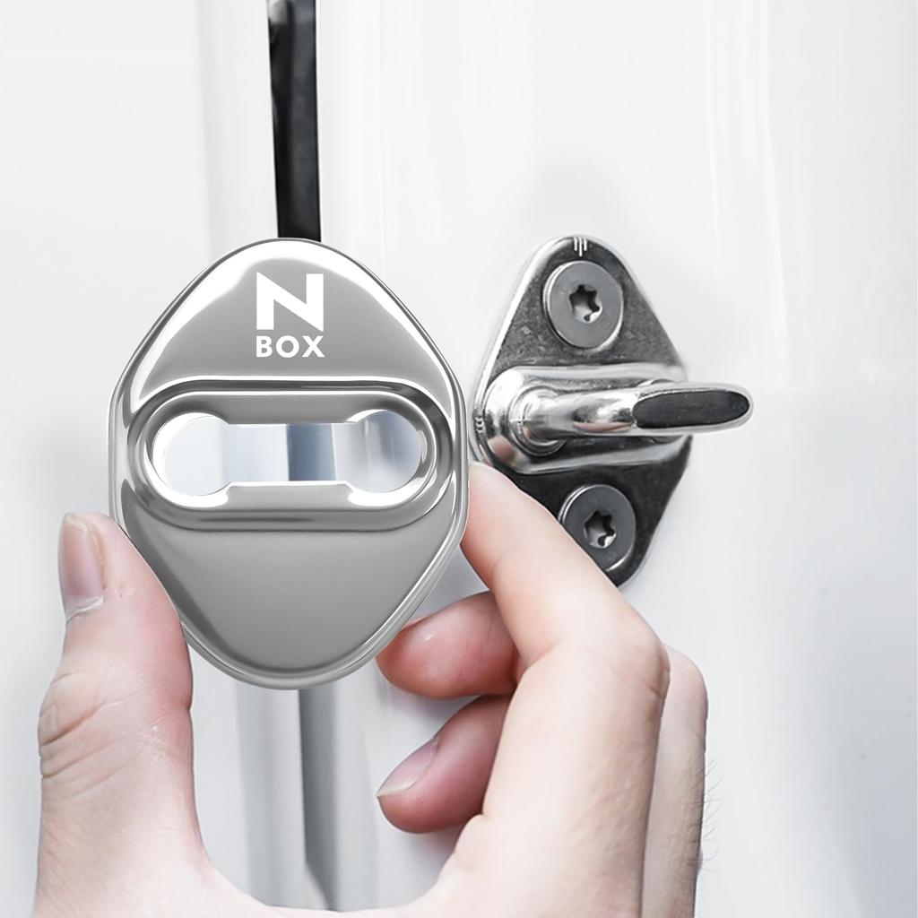 For Honda N-BOX Custom Accessory Door Lock Striker Cover for nbox JF1 JF3 JF5