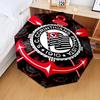 1PC Sport Club Football Crest Printed Umbrella Folding Umbrella, Automatic Umbrella 8-Frame for Travel, Camping Fan Gifts Christmas Gifts