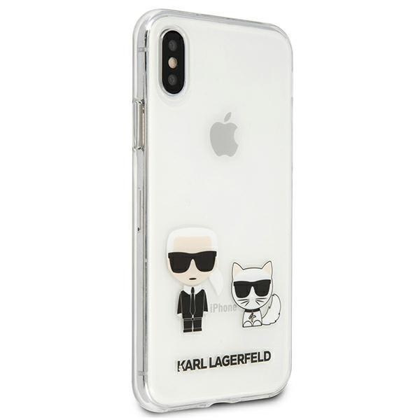 Karl Lagerfeld Klhci65Cktr Iphone Xs Maxhardcase Transparent Karl & Choupette