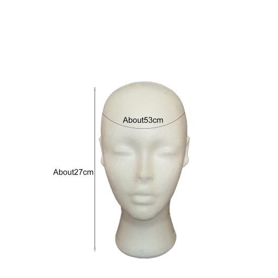 Female Foam Mannequin Head Manikin Model Wigs Hats Glasses Holder Display