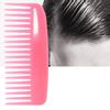 Colorful Large Wide Tooth Hair Styling Comb Anti Static Hairdressing Comb Hairstyle Tool Black