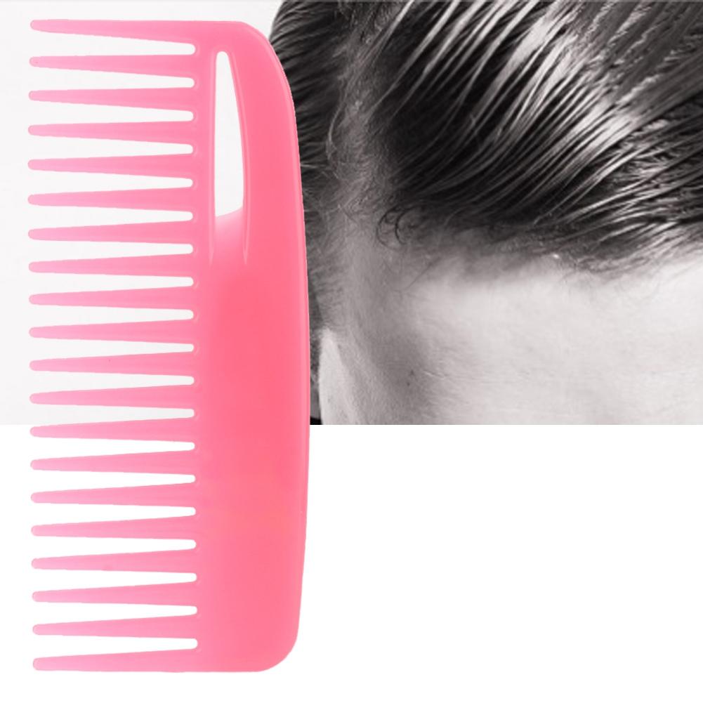 Colorful Large Wide Tooth Hair Styling Comb Anti Static Hairdressing Comb Hairstyle Tool Black