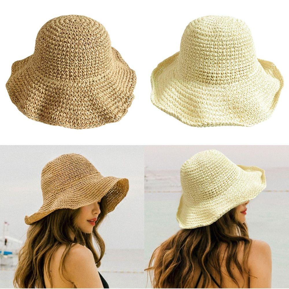 

Шляпа-ведро с большими полями, дышащая пляжная кепка с защитой от ультрафиолета, рыбацкая кепка для женщин и девочек