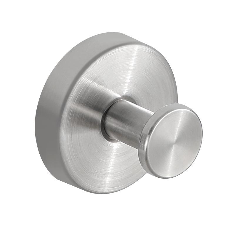 Traceless Stainless Steel Vacuum Suction Cup Hook for Kitchen & Bathroom