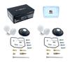 LandTank 2 Set Carburetor Rebuild Kit, Suitable for KPS ZZR250 ZZR-250/EX250-E/F/G/H GPX-250R/ZX-250 Carburetor