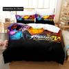 3d Printing Anime The King Of Fighter Bedding Set Boys Girls Twin Queen Size Duvet Cover Pillowcase Bed Kids Adult Home Textile