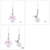 Cute Japanese Style Phone Charm Fish Cake Heart Bead Bag Pendant Keyring Keychain Perfect for Camera Phones and Key