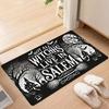 Halloween Ghost Printed Kitchen Carpet Living Room Dining Room Laundry Floor Mat Bath Balcony Hallway Non-slip Door Mat