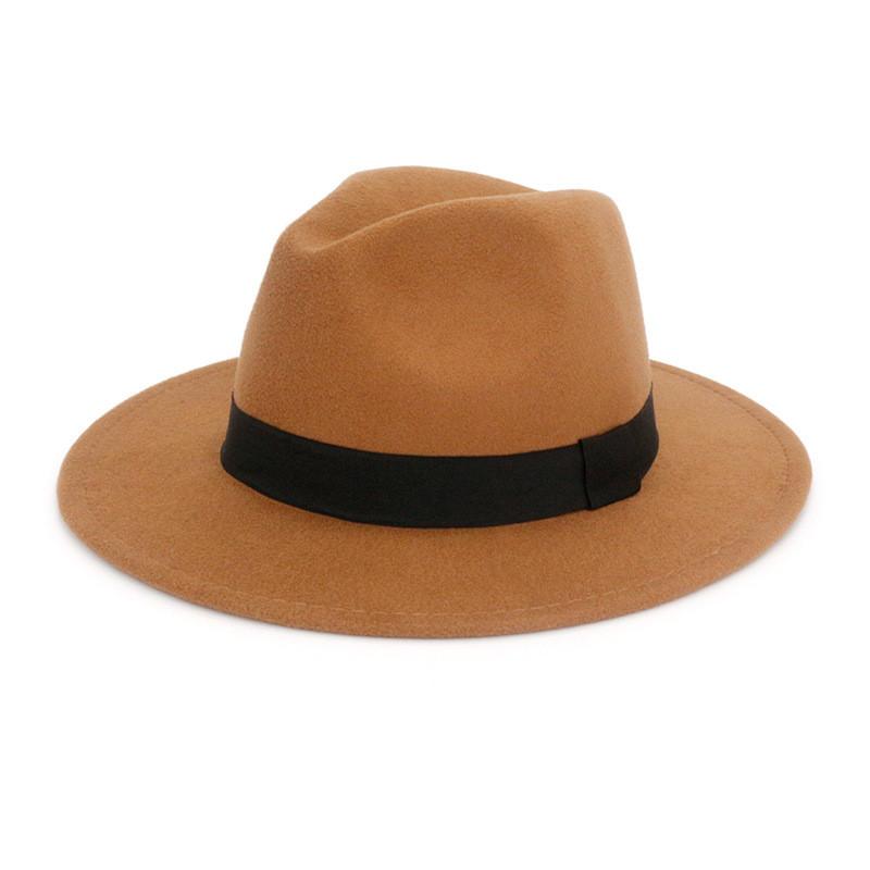 Stylish Jazz Hat For Men And Women With Wide Brim And Breathable Warmth For Summer Outdoor Events
