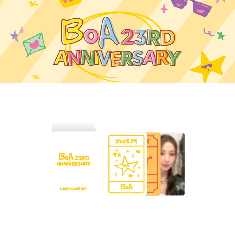 

Pre-order BoA 23rd Anniversary Lucky Card Set