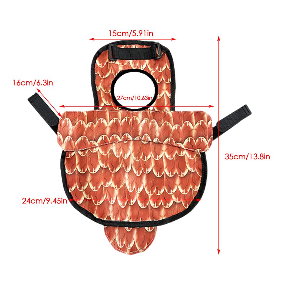 Chicken Hen Mating Saddle Chicken Apron Back Protector for Hens With Adjustable Strap Outdoor Use for Hens Roosters