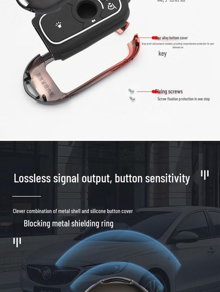 Buick GL8 Key Case 2022: Avenir, Aivia, Land Zun ES, Business Class Shell