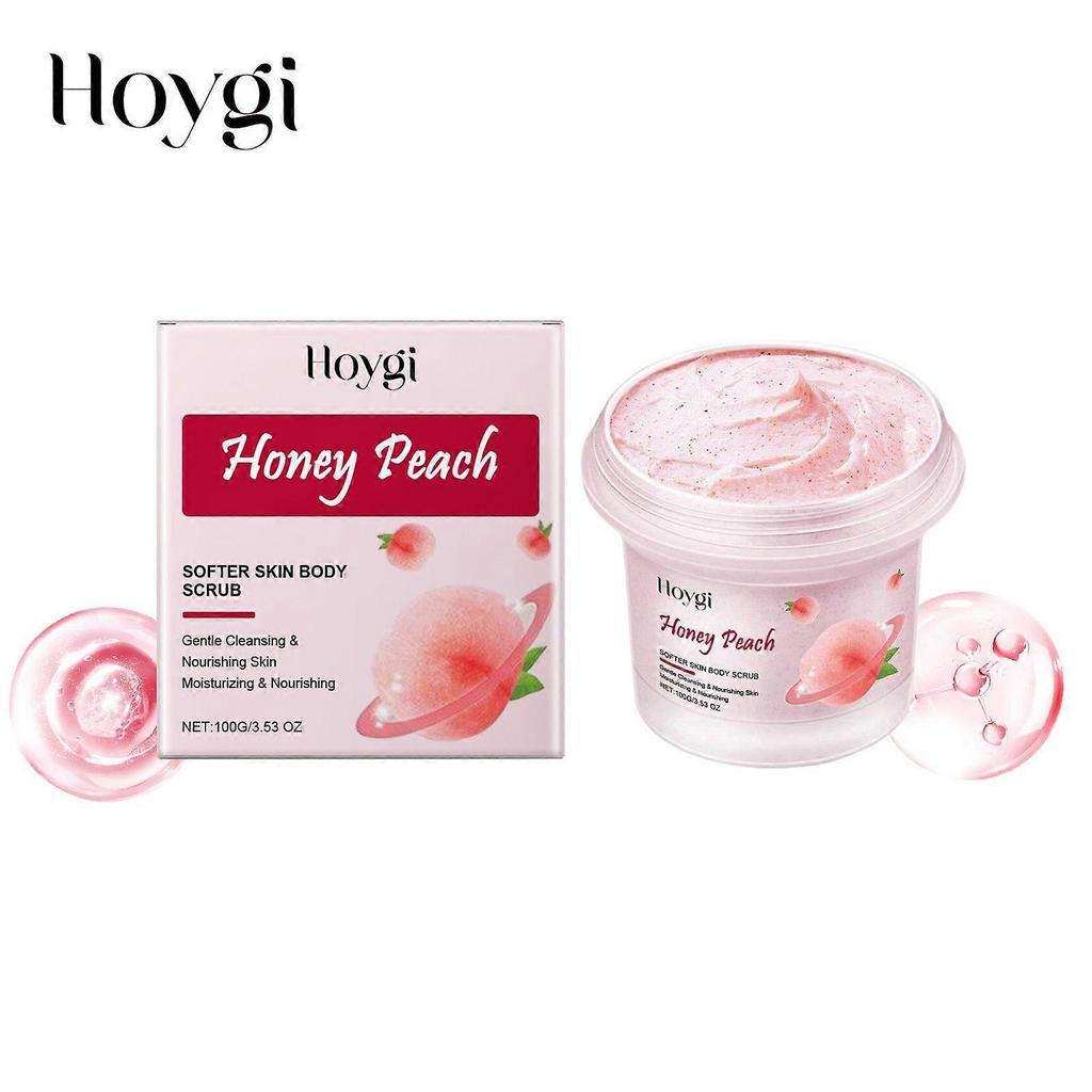 Body Scrub Gently Exfoliates, Cleanses, Moisturizes, Brightens and Smoothes Skin 100g