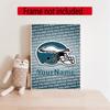 Philadelphia Eagles Customize Your Name Diamond Painting Round Diamond Diy Frameless Holiday Artwork Suitable For Home Office Wall Decoration
