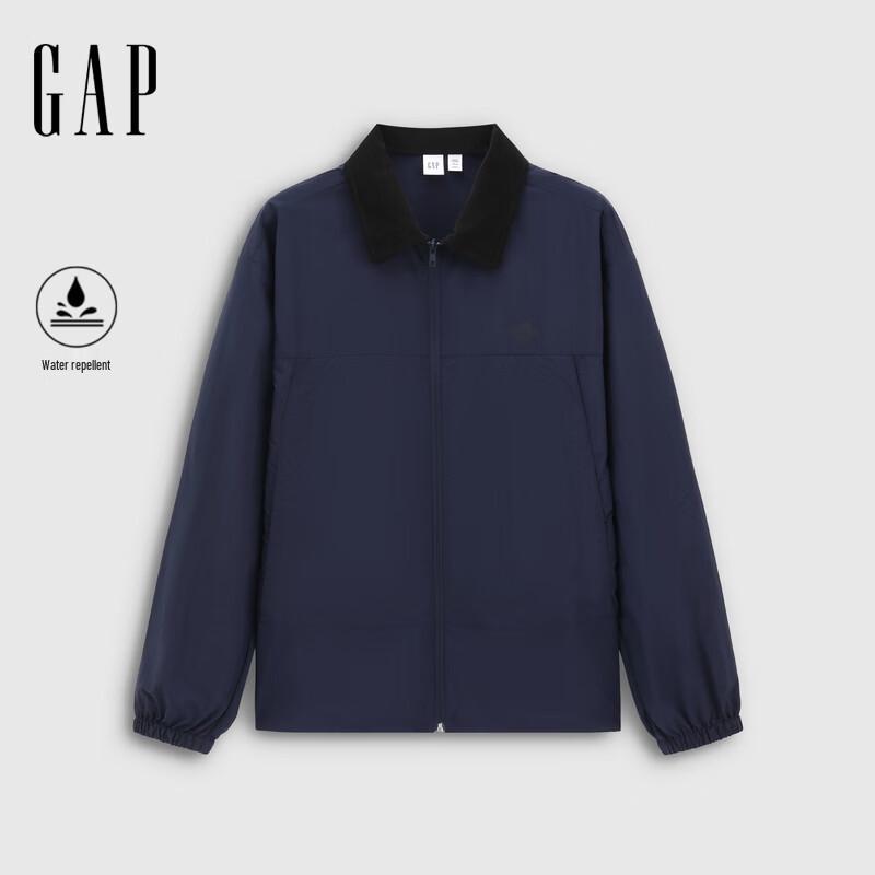 GAP Men's Water-Repellent Logo Jacket