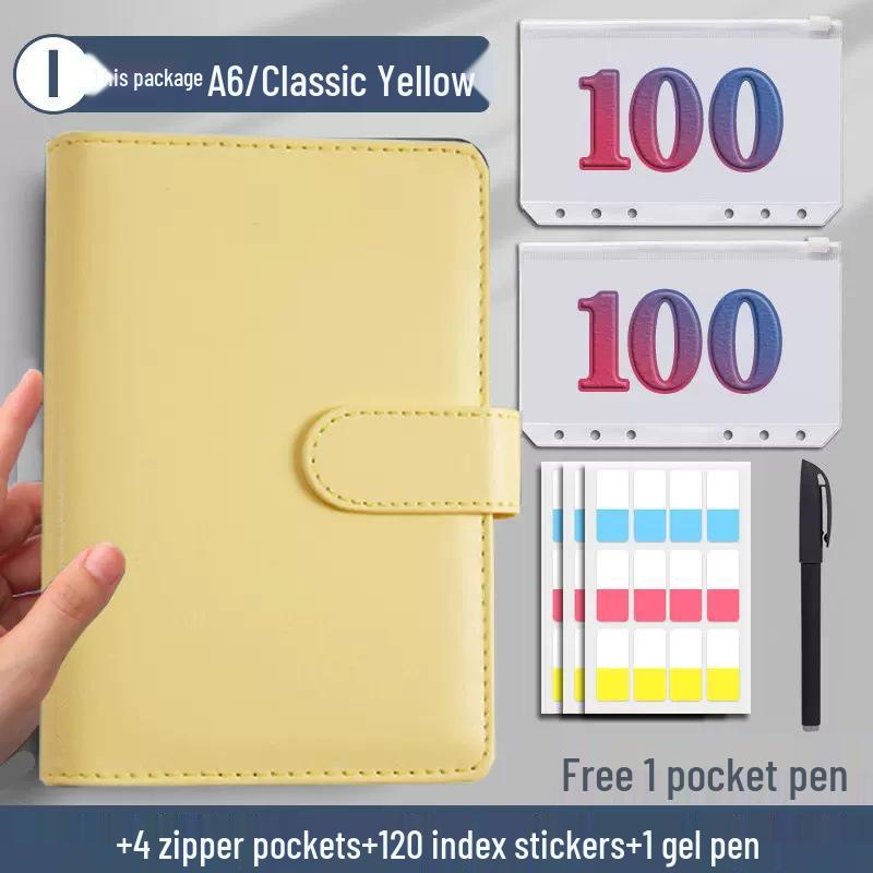Macaron Style Budget Planner: Korean Cash Diary & Kids' Expense Notebook