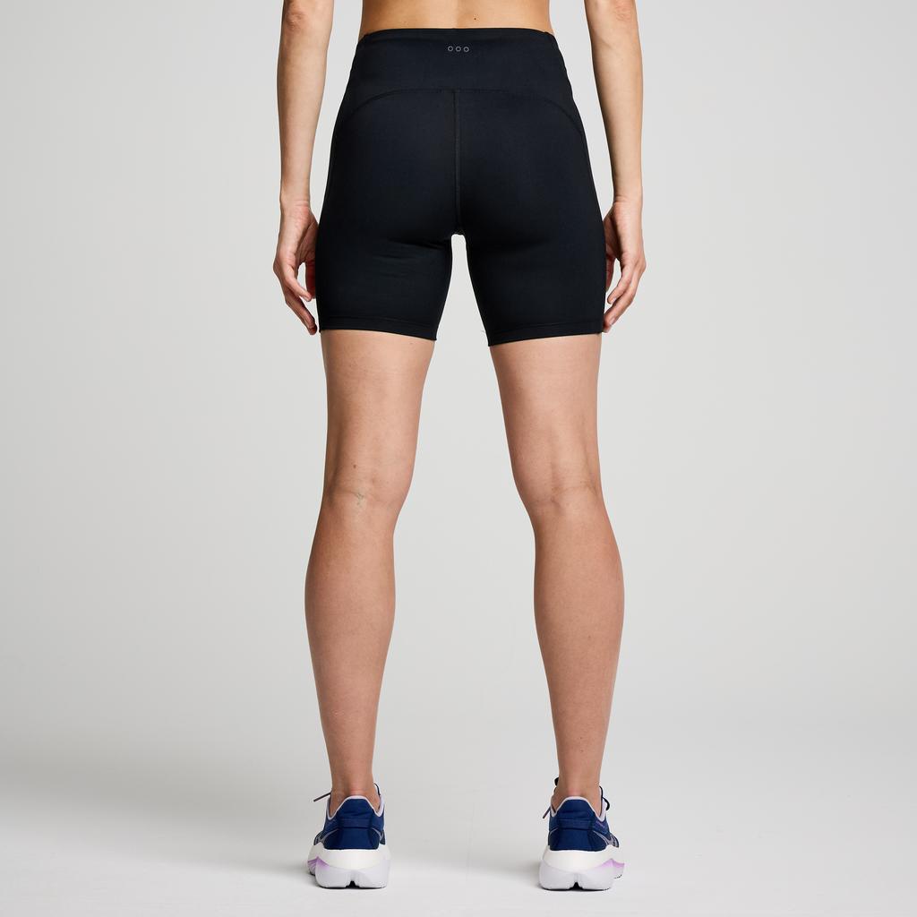 SAUCONY Women's Fortify 6-Inch Shorts SAW800451-BK