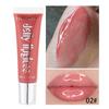 HANDAIYAN Snoepkleur Slang Jelly Lipgloss Transparante Glêzen Lipgloss Spegel Oerflak Lip Glêsfersneeisjes Dudu Lip