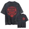 Hot Sale Supernatural Vintage Washed T-shirt Men Women Casual Retro Cotton T Shirts Unisex Casual Oversized T-shirts Streetwear