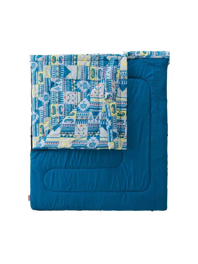 

Coleman Sleeping Bag Family 2in1 C5 Usable Temperature Envelope Type 2000027257 5°C синий