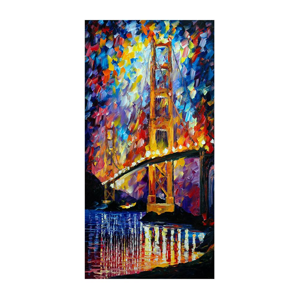 Modern Abstract Aesthetics Wall Art Color Leaf Tree HD Oil on Canvas Posters and Prints Home Bedroom Living Room Decoration Gift