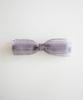 Merrymotive Ash Gray Double Ribbon Hairpin