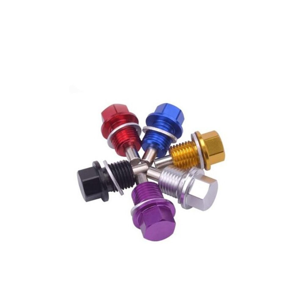 Car Accessories Oil Drain Sump Nut Engine Oil Pan Screw Oil Sump Drain Plug Magnetic Oil Drain Plug