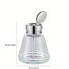 Glass Alcohol Bottle Press Type Alcohol Bottle Nail Art Tool Nail Washing Water Bottle Plate Washing Water Pressure Bottle