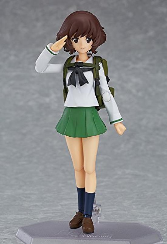 Figma Girls & Panzer the Movie: Yukari Akiyama Uniform Ver. Non-scale ABS & PVC Painted Movable Figure