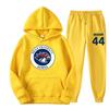 Mens Casual Tracksuit Hoodie Set Sportswear Campus Style Long Sleeve Fall Season