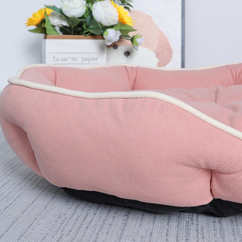 All-season Large Dog Bed House for Cats Basket Elastic Big Space Dog Sofa Sleeping Mat Winter Warm Dog Cushion