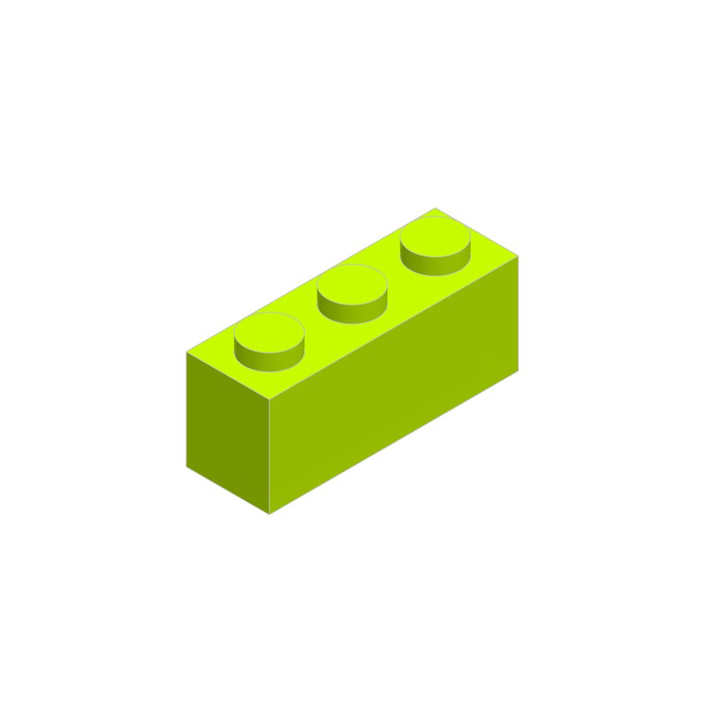 50g/42ks 3622 1x3 Stavebnice Moc Základní příslušenství Kompatibilní s Brick DIY Dětská hračka Sestavení Dárková krabička