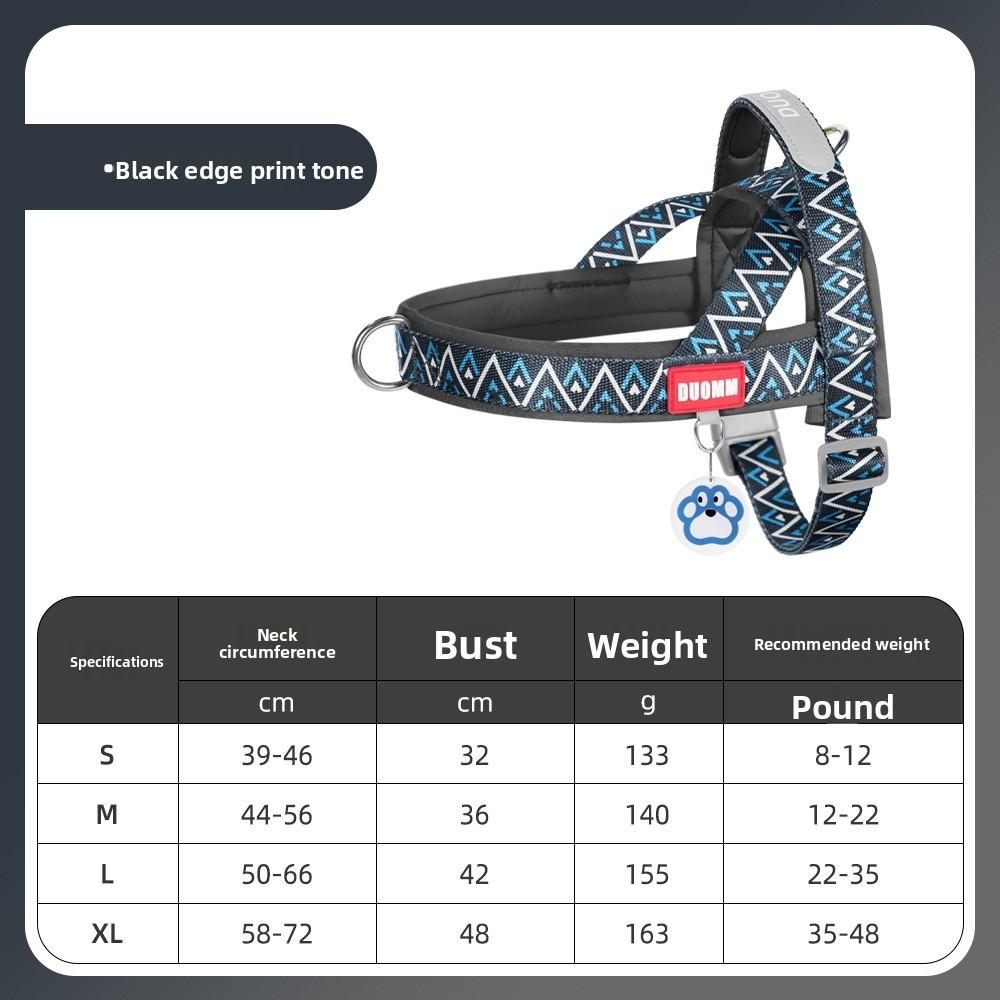 Pet Harness For Small Dogs With Durable Nylon Material For Bichon And Teddy Walks