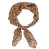 Leopard Print Scarf for Women Fashionable Soft Comfortable Fabric Neck Wrap Kerchief for Daily Commute or Daily Wear