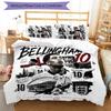 3pcs Jude Bellingham Pattern Bedding Set Duvet Cover Set Includes Duvet Cover &pillowcases,perfect All Season Bedroom Decoration&gift