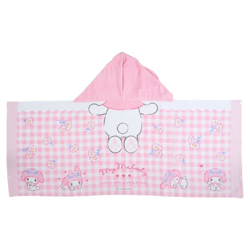 Sanrio (SANRIO) Sanrio My Melody Hooded Towel My Melody My Melody 75 X 120 X 1cm Character SANRIO 052621