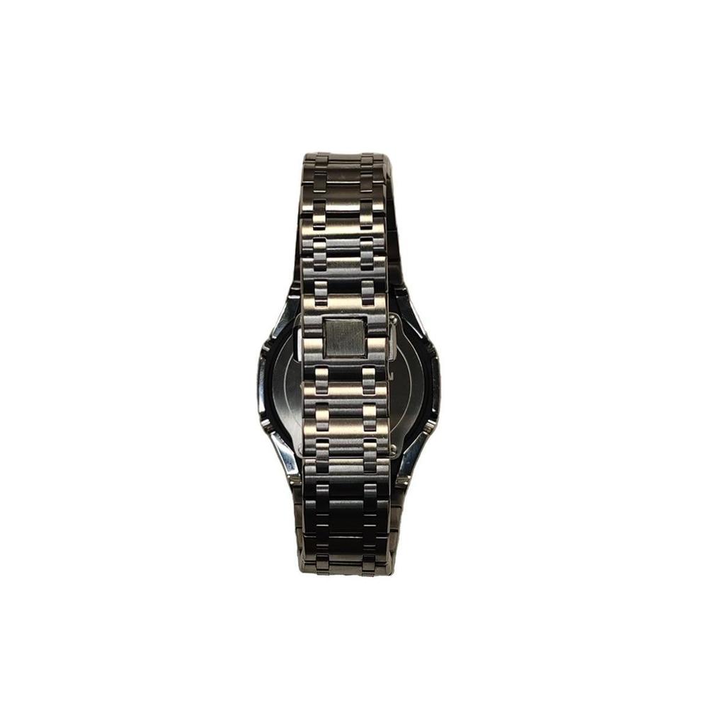 Casio Custom Collection Quartz Movement Stainless Steel Strap Watch Men's Watches White Dial GA-2100-7A7(Watch3--)