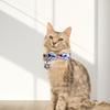 Halloween Cat Collar Breakaway with Cute Bow Tie and Bell for Kitty Adjustable Safety Spider Ghost Bat Pumpkin Cat/Dog Collar