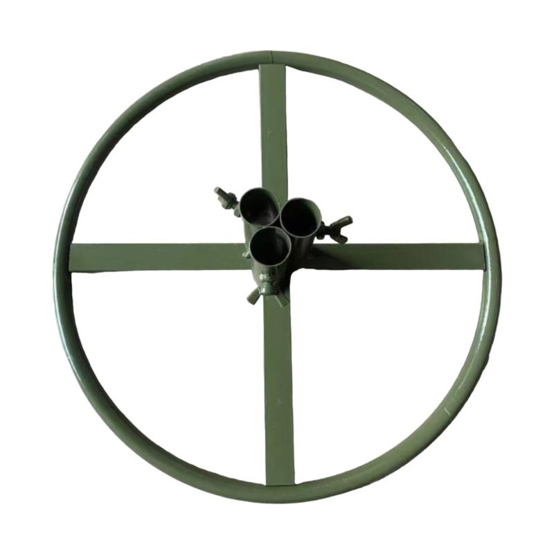 Iron Flower Poles Holder Flower Display Base with 3 Hole For Floor Standing Display Wedding Event Flower Arrangement