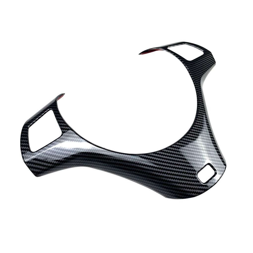 Car Steering Wheel Panel Decoration Cover Carbon Fiber Trim Moulding Sticker for BMW 3Series E90 E91 E92 E93 2005-2012