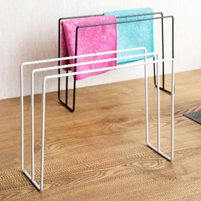Durable Iron Bathroom Towel Cloth Holder Organizer Storage Rack Kitchen Supply