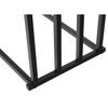 Towel Rack Bathroom Hanger Metal Standing Industrial Black 4 Tiers