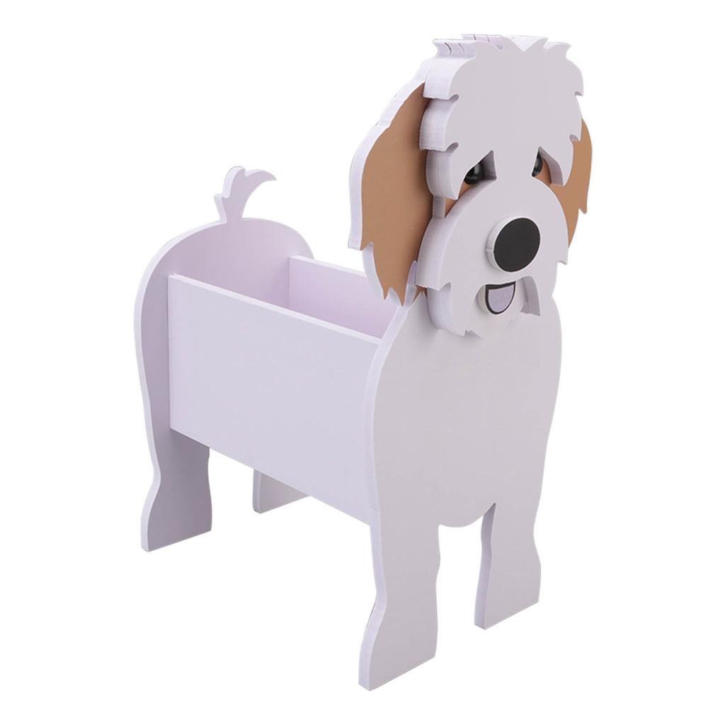 Urocza Doniczka Pies Kształt Psa Doniczka Rękodzieło Pojemnik na Rośliny Uchwyt na Zewnątrz Wewnątrz