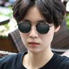 Lingkeonpeuleim Lfs99020_Havana Mirror Clip-On Polarized Sunglasses