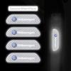 WGLRK1 4Pcs Volkswagen Safety Warning Night Reflection Car Stickers For VW Scirocco GTI Polo Golf CC T5 GTE Passat Variant b6 Jetta