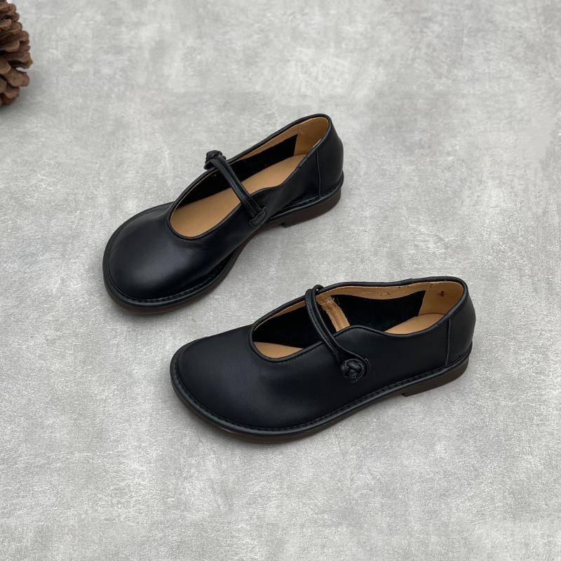 New Lightweight and High-end Women's Shoes, Versatile and Fashionable Soft Leather Shoes