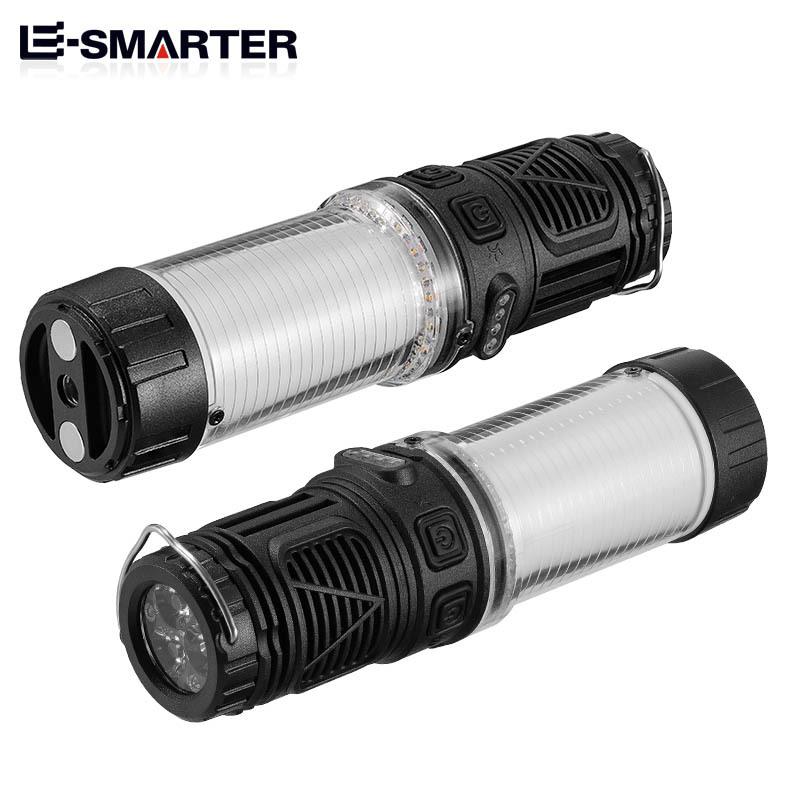 Rechargeable Mini Mosquito Repeller Portable Camping Lamp Magnetic Design Outdoor Backpacking Lighting LED Flashlight with Tripo