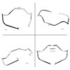 For Harley Touring Road King Street Glide 1997-2008 Motorcycle Front Highway Bar Crash Bar Engine Guard Bumper Black Chrome