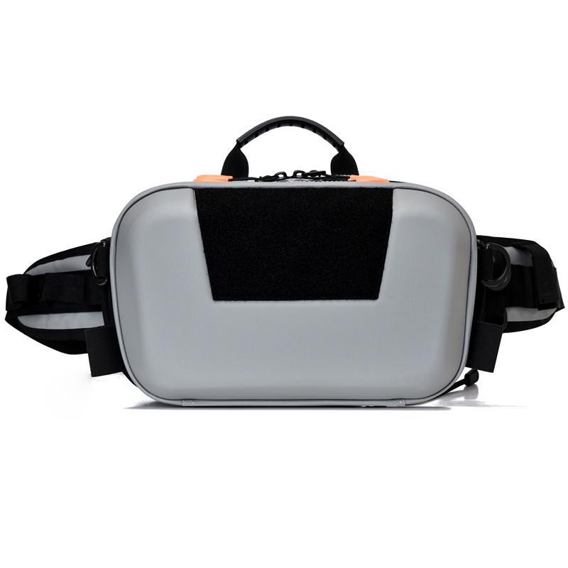 2025 Πολυλειτουργική Τσάντα Μέσης για Είδη Αλιείας: Τσάντα Στήθους & Χιαστί Μεγάλης Χωρητικότητας με Σκληρό Κέλυφος για Άνδρες