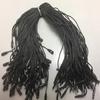 100Pcs Hang Tag Strings Firmly Tear-resistance Clothes Tag Ropes with Fastener Hook Daily Use